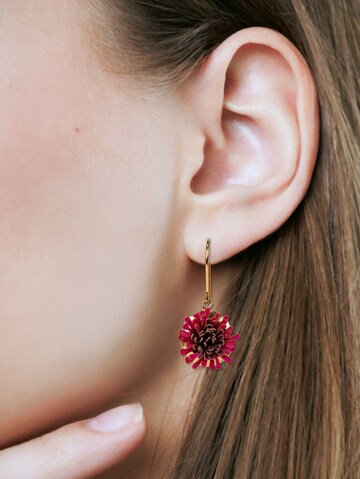 Gretchen Earrings 'Pam Pem' in Pink: front