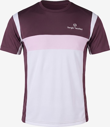 T-Shirt 'Musa' Sergio Tacchini en violet : devant