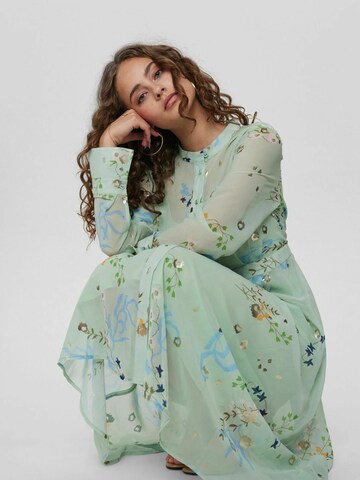 NÜMPH Kjole 'Kyndall' i grøn