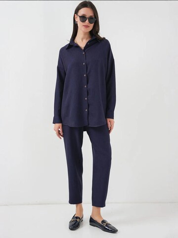 Completo pantalone di Bigdart in blu: frontale