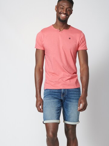 T-Shirt KOROSHI en noir : devant