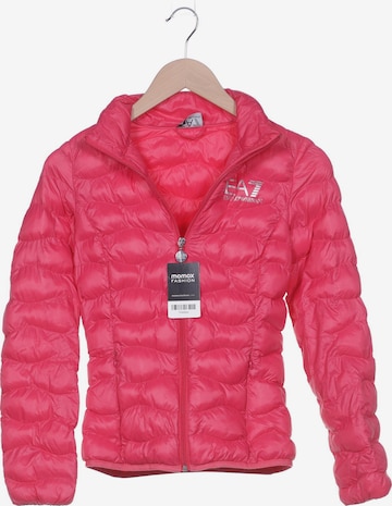 EA7 Emporio Armani Jacket & Coat in XXS in Pink: front