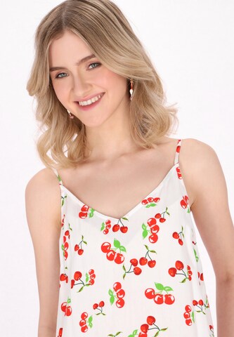 Robe d’été 'Spring Summer' MYMO en blanc