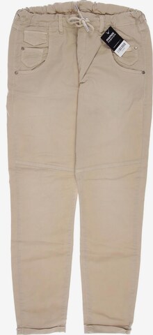 Gang Pants in L in Beige: front