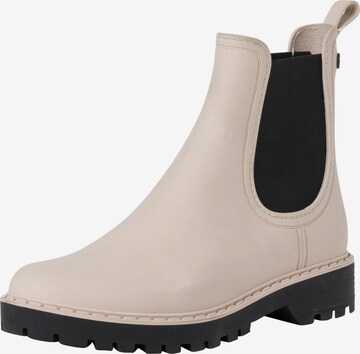 TAMARIS Chelsea Boots in Beige: predná strana