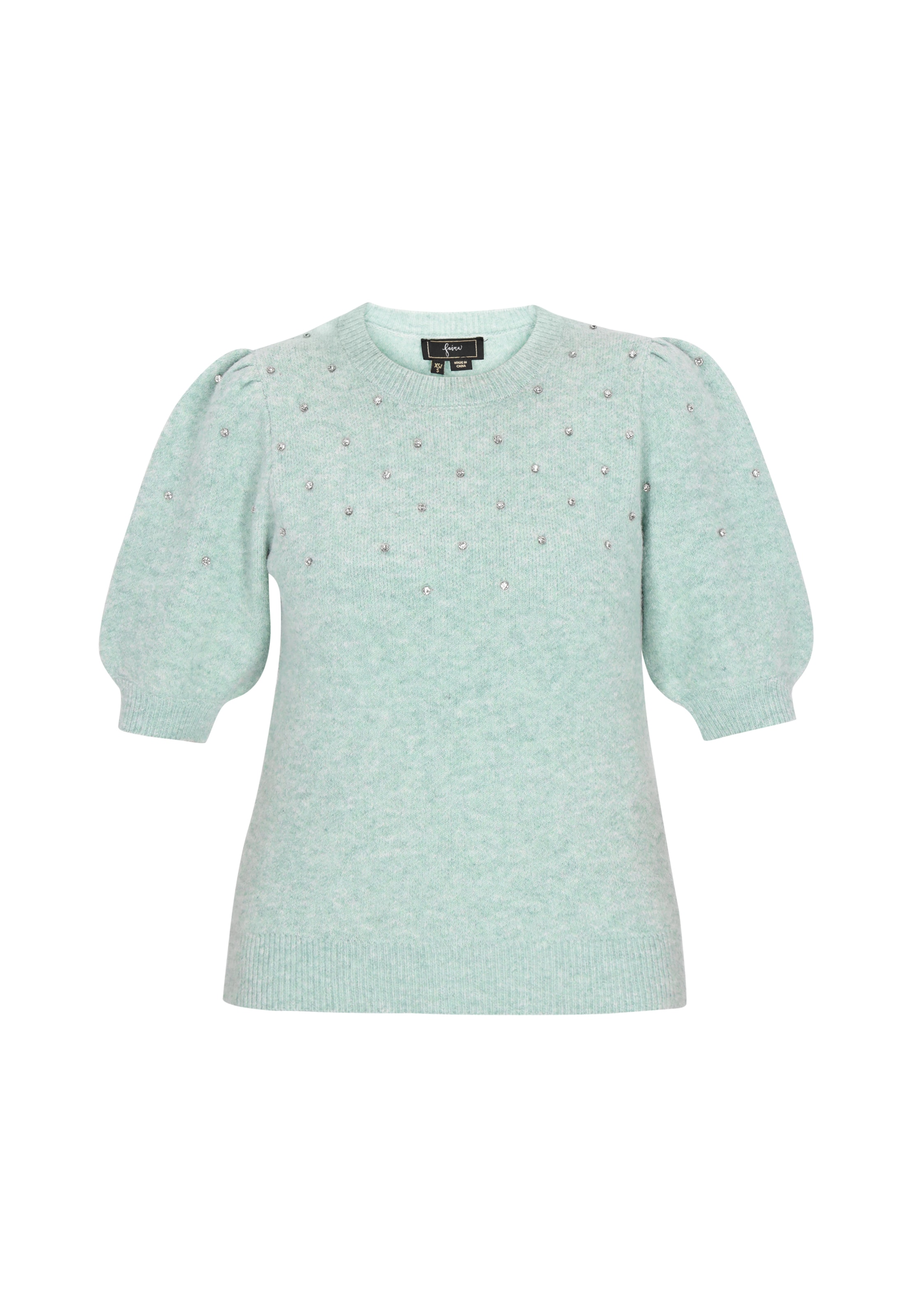 faina Pullover in Grün: Vorderseite