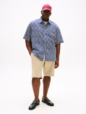 Tommy Hilfiger Big & Tall Mugav suurus Triiksärk, värv sinine