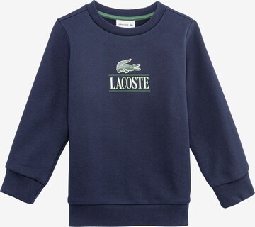 LACOSTE Sweatshirt in Blue: front