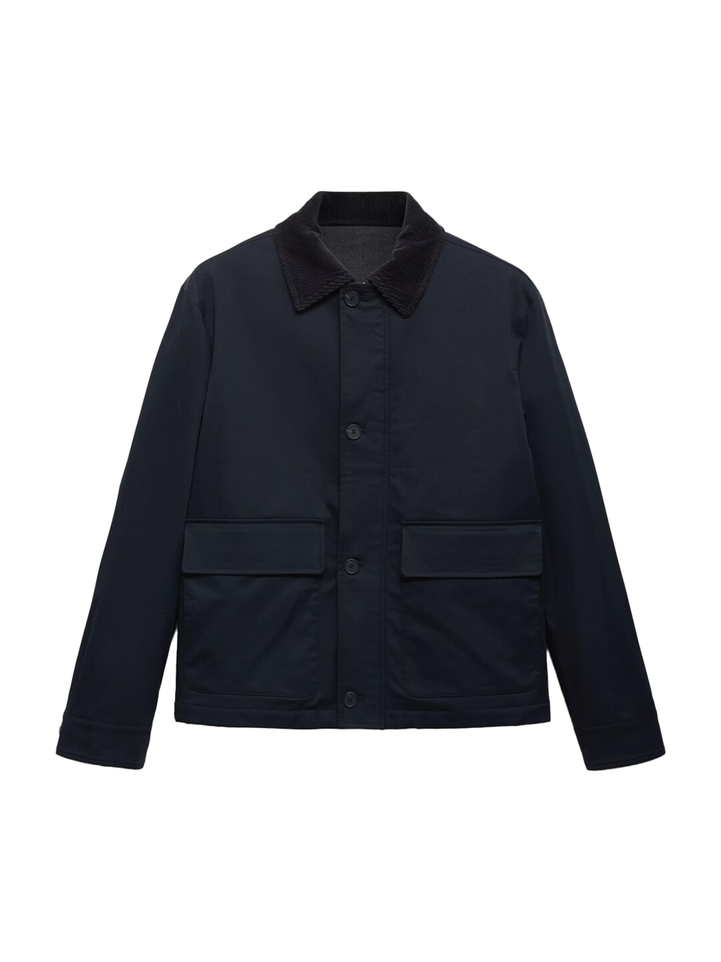 MANGO MAN Jacke 'Mac' in Blau: Vorderseite