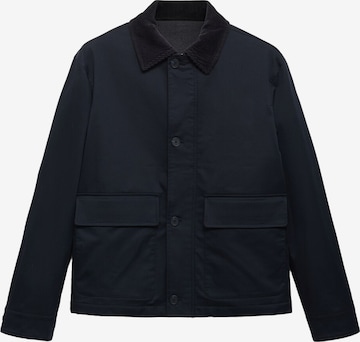 MANGO MANPrijelazna jakna 'Mac' - plava boja: prednji dio