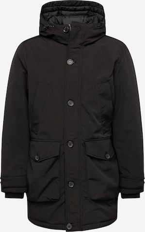 s.Oliver Winterparka in Schwarz: predná strana