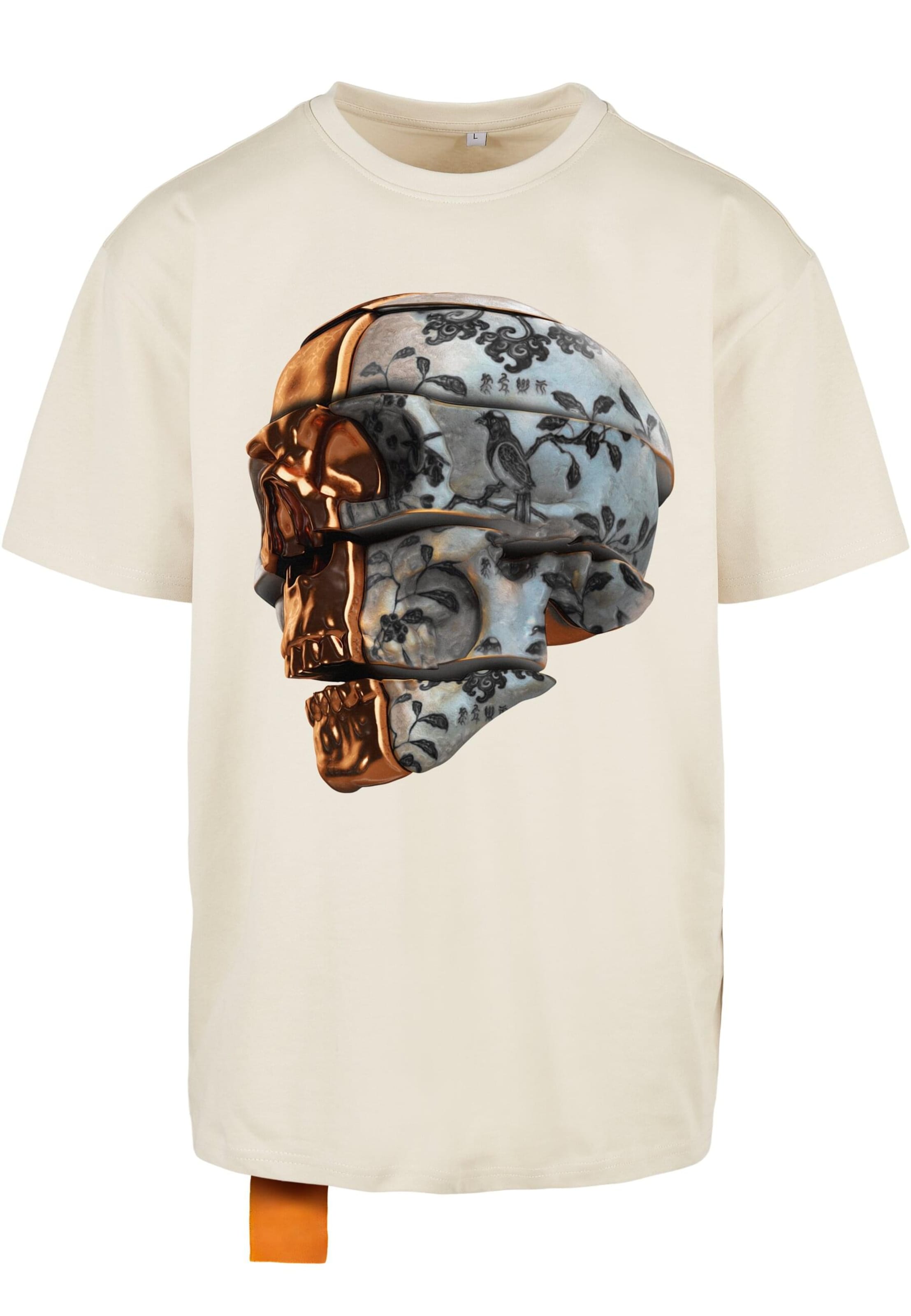 T-Shirt 'Legacy' Forgotten Faces en beige : devant