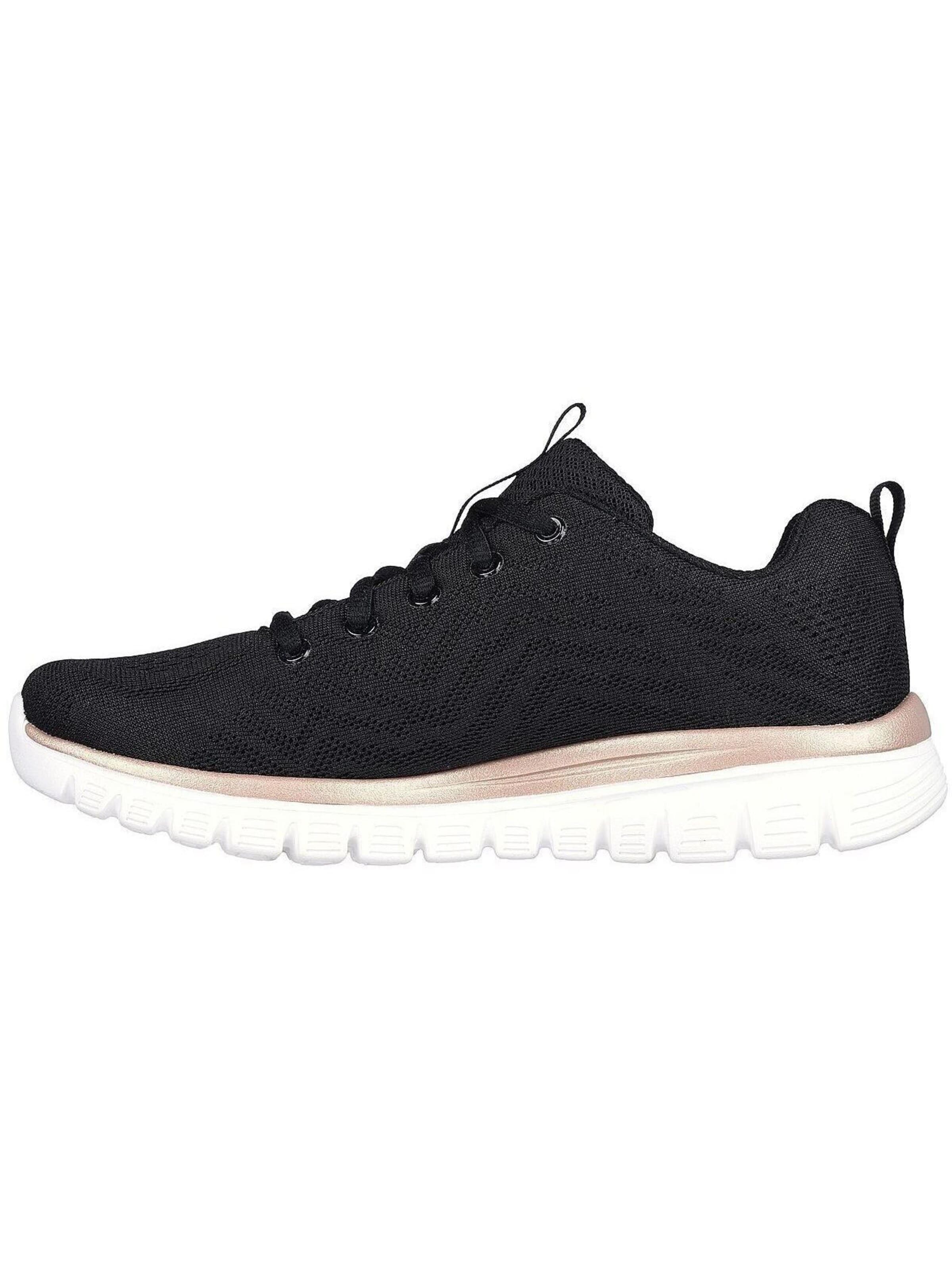 SKECHERS Sportschoen 'Get Connected' in Zwart