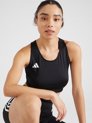 ADIDAS PERFORMANCE - Top deportivo 'ADIZERO E' en negro
