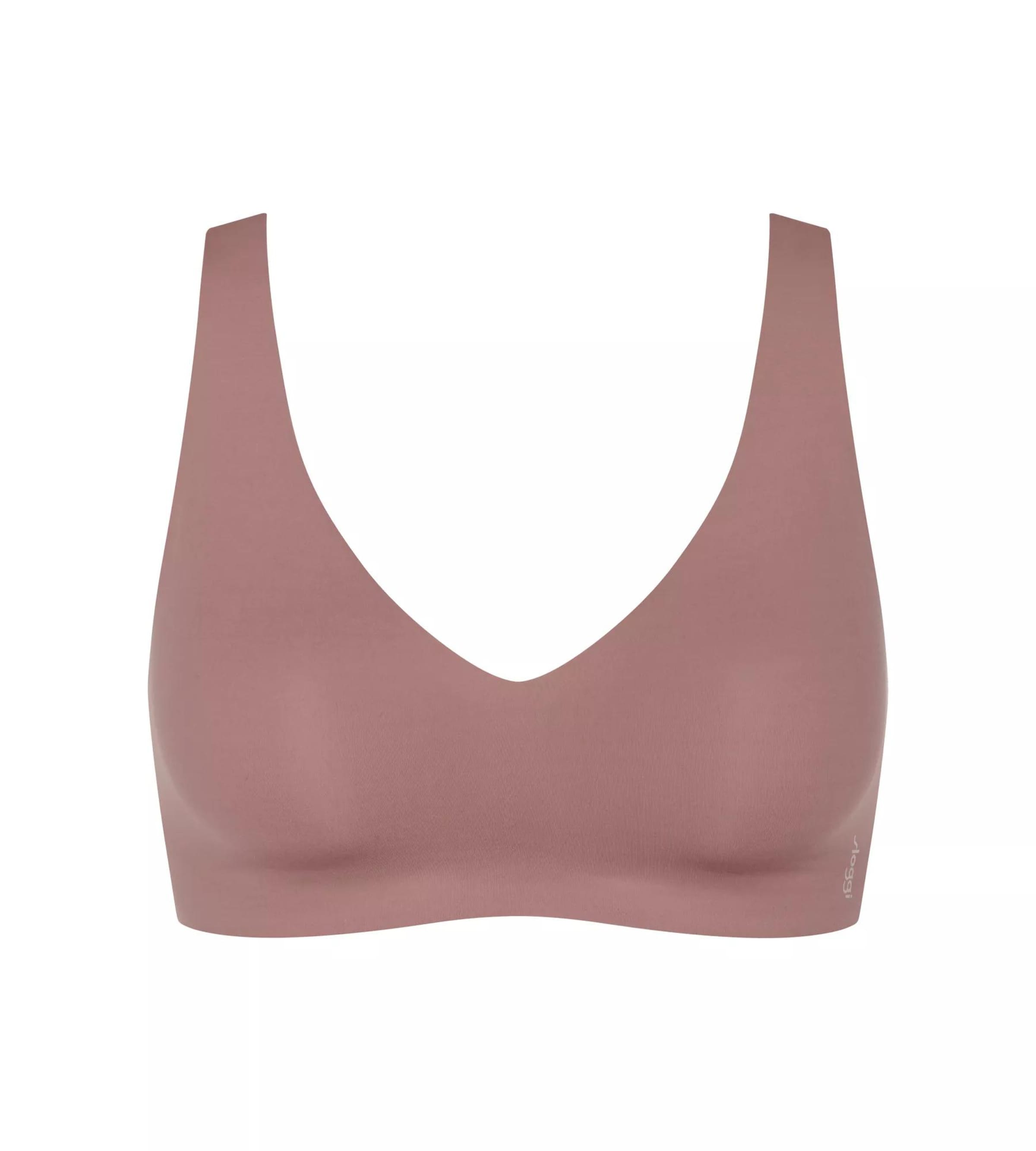 SLOGGI Bra 'Zero Feel' in Brown: front