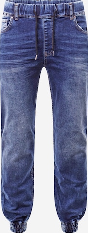 Reslad Jeans 'Jeans Denim Jogginghose' in Blau: Vorderseite