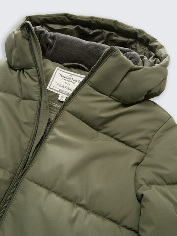 TOM TAILOR Winter jacket in Green