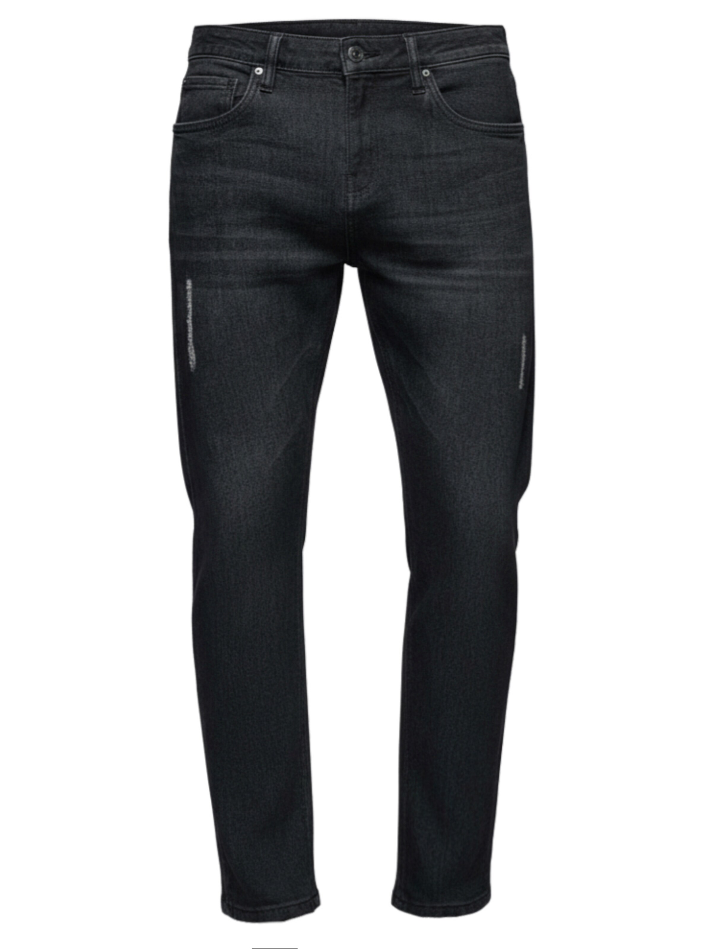 Ombre - regular Vaquero en negro: frente