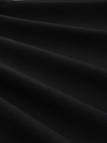 TOM TAILOR DENIM Obleka | črna barva