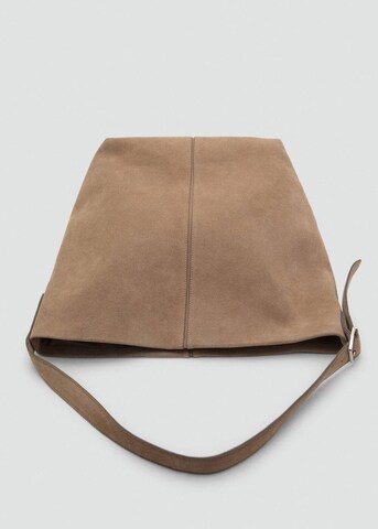 MANGO Shopper 'Carnaby' in Beige