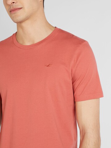 HOLLISTER T-shirt 'SEASONAL COLORS' i röd