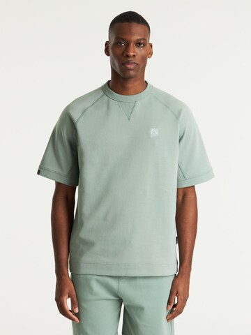 CHASIN' Shirt 'Pacer' in Green: front