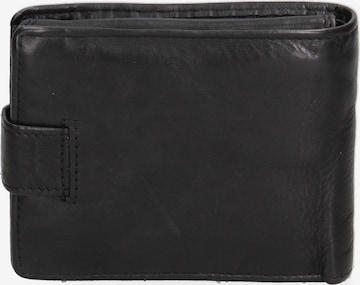 Sergio Valentini Wallet in Black: front