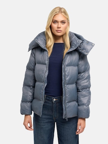 NAVAHOO Winterjas in Blauw: voorkant