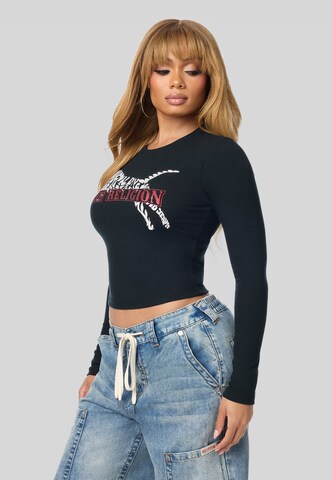 Maglietta di True Religion in nero: lato
