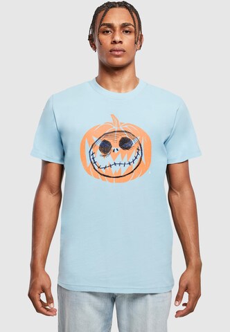 ABSOLUTE CULT T-Shirt 'The Nightmare Before Christmas' in Blau: Vorderseite