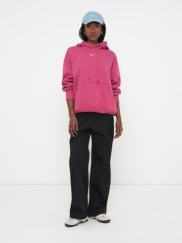 Nike Sportswear Sweatshirt 'Phoenix Fleece' in Pink