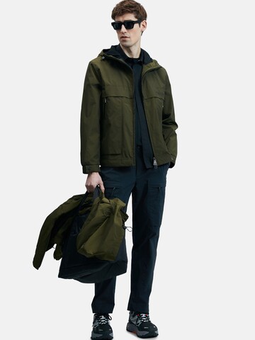Lufian Between-season jacket 'KING' in Green