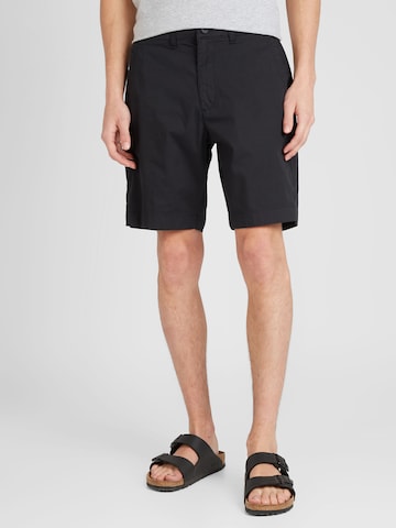 Regular Pantaloni eleganți 'ALL DAY' de la Abercrombie & Fitch pe negru: față