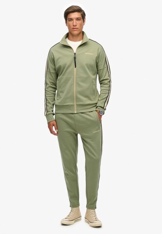 Superdry Sweatvest 'Tech Cult' in Groen