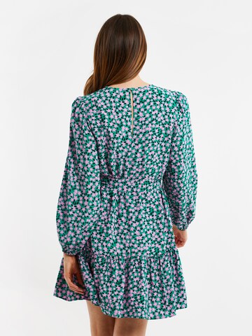 Threadbare Dress 'Laces' in Green