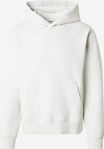 Abercrombie & FitchSweater majica - siva boja: prednji dio