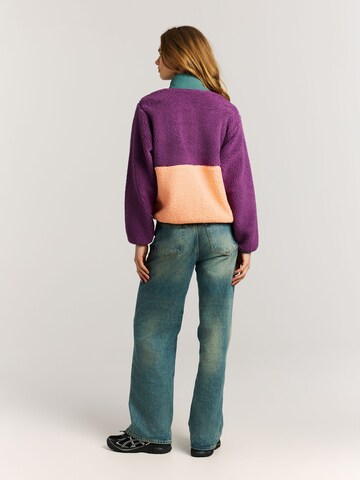PROTEST Athletic Sweatshirt 'PRTBlizz' in Purple