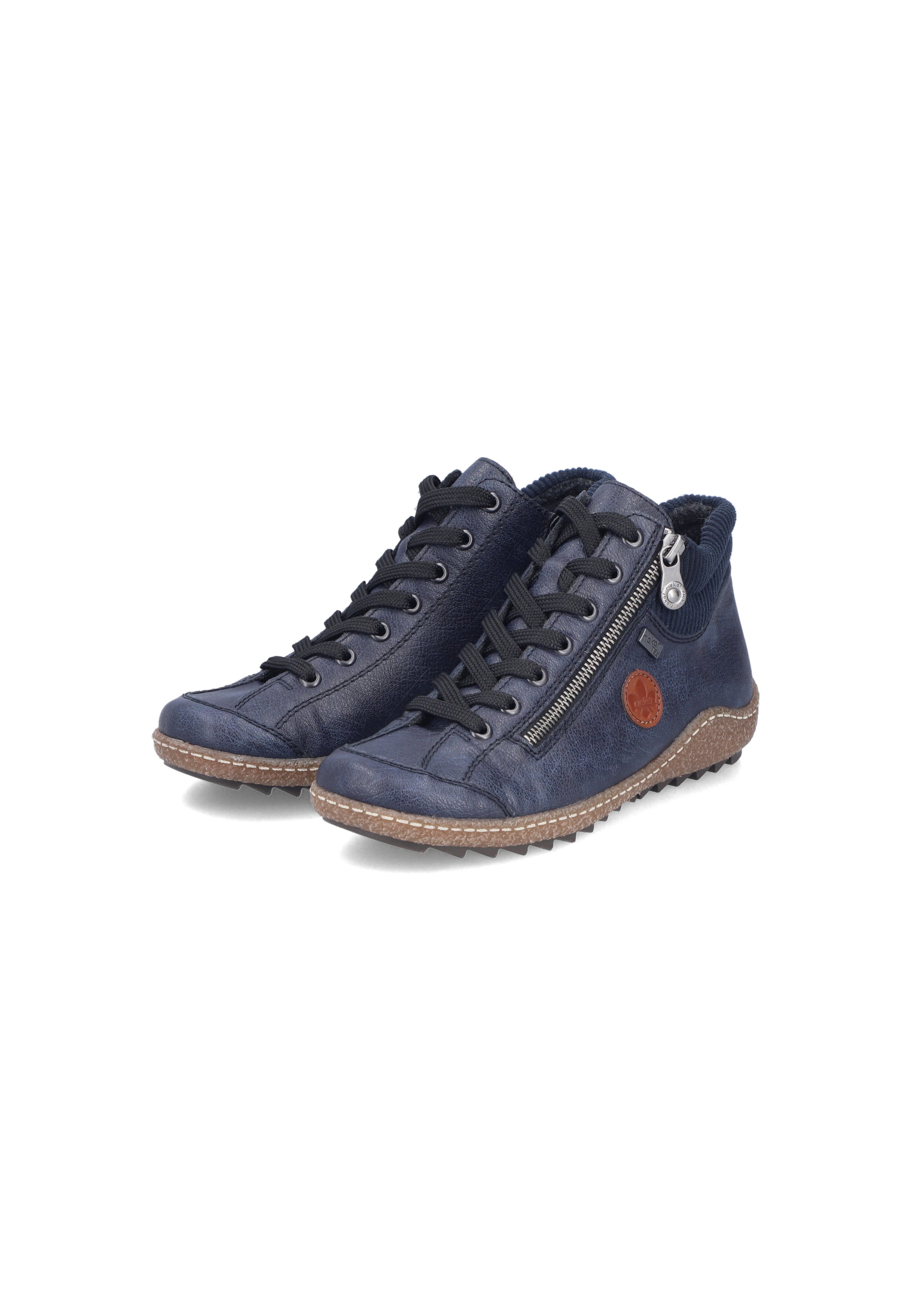 Bottes à lacets 'L7514' Rieker en bleu