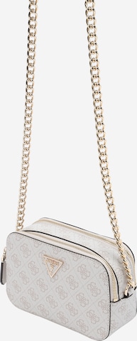 GUESS - Mala de ombro 'Noelle' em bege: frente