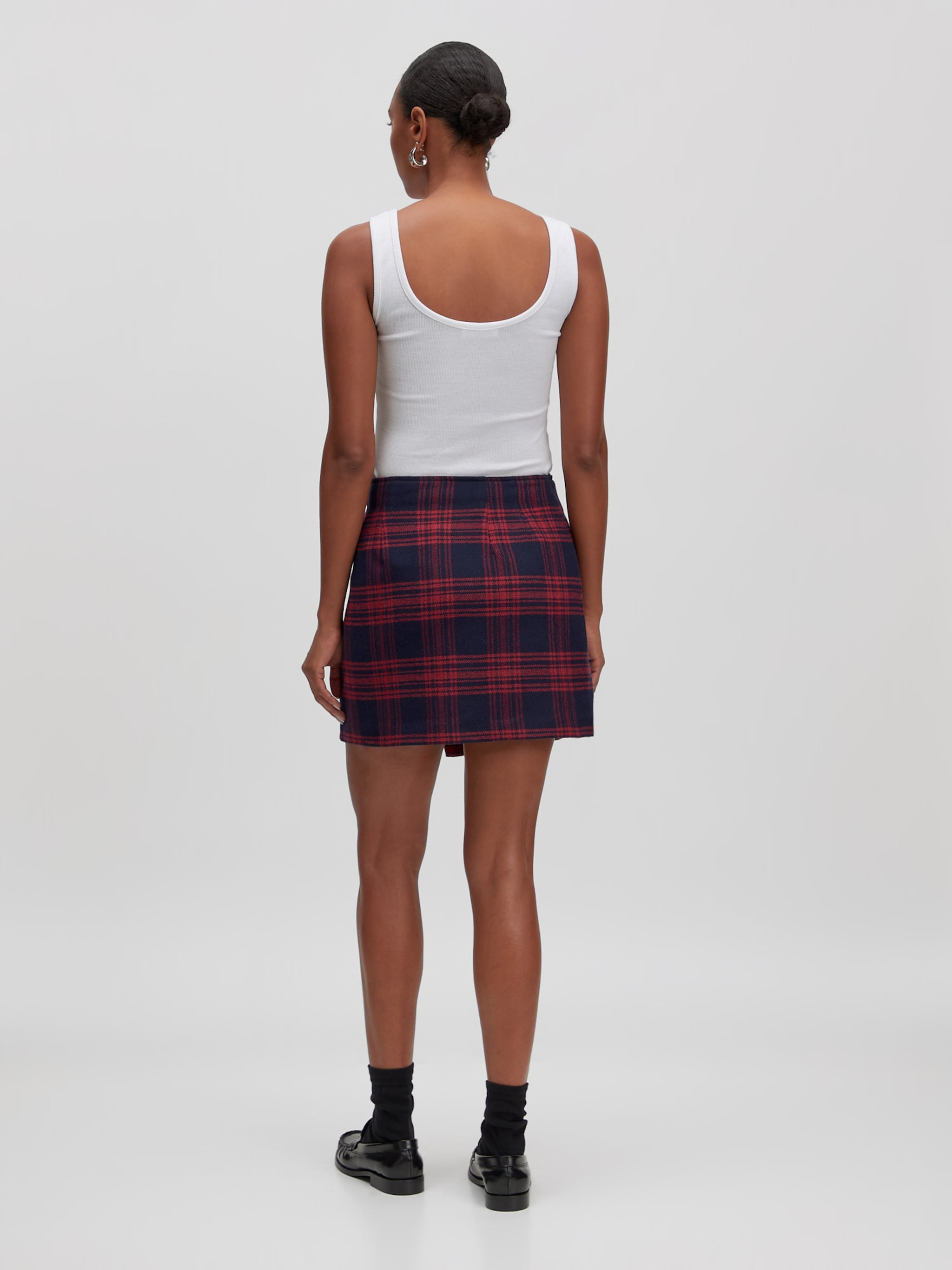 EDITED Producten Rok 'Simay Wool' Rood