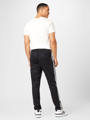 Coupe slim Pantalon 'Adicolor Classics Beckenbauer' ADIDAS ORIGINALS en noir