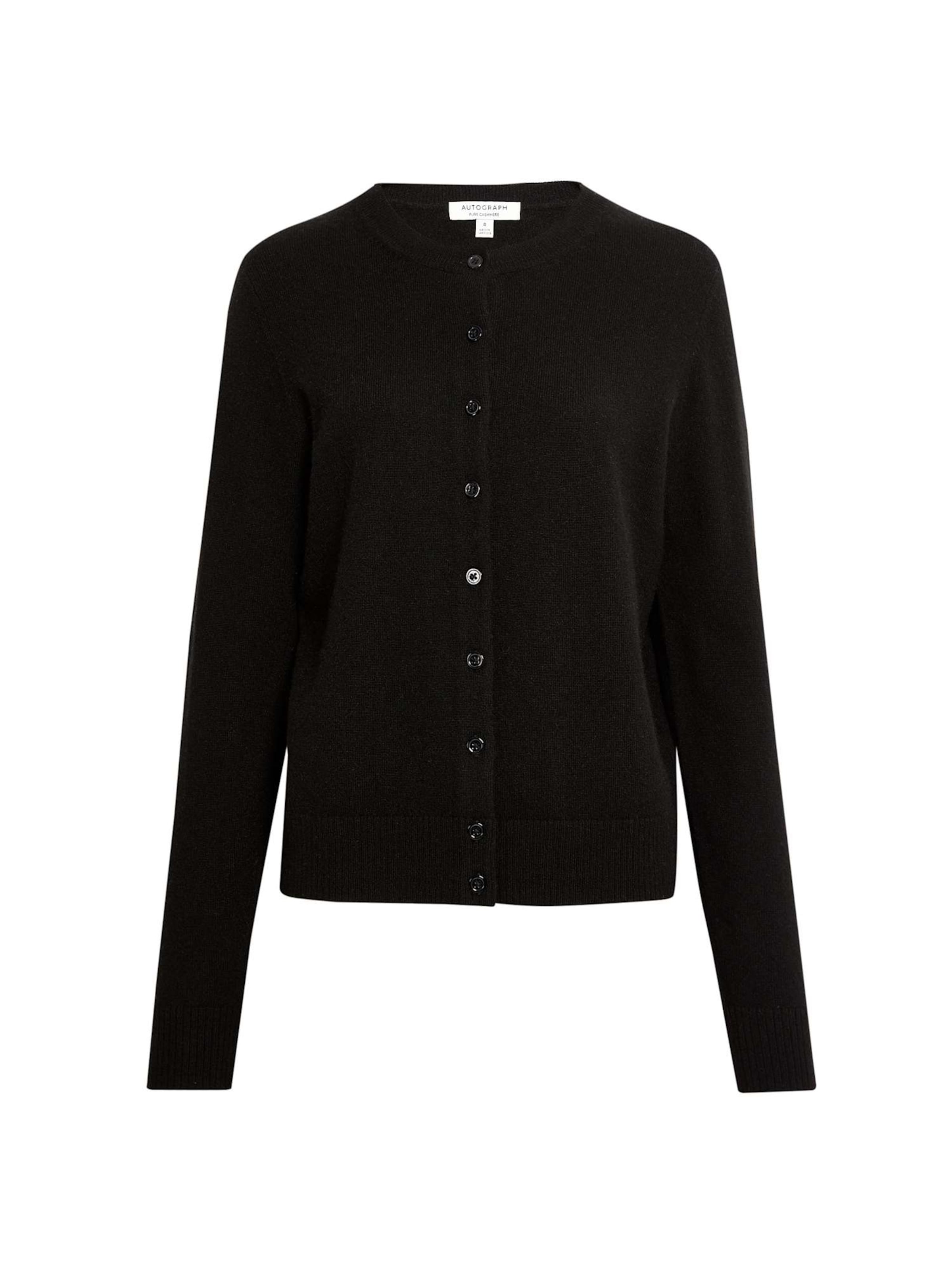 Cardigan Marks & Spencer en noir : devant
