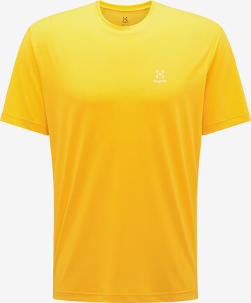 Haglöfs Performance Shirt 'Ridge' in Yellow: front