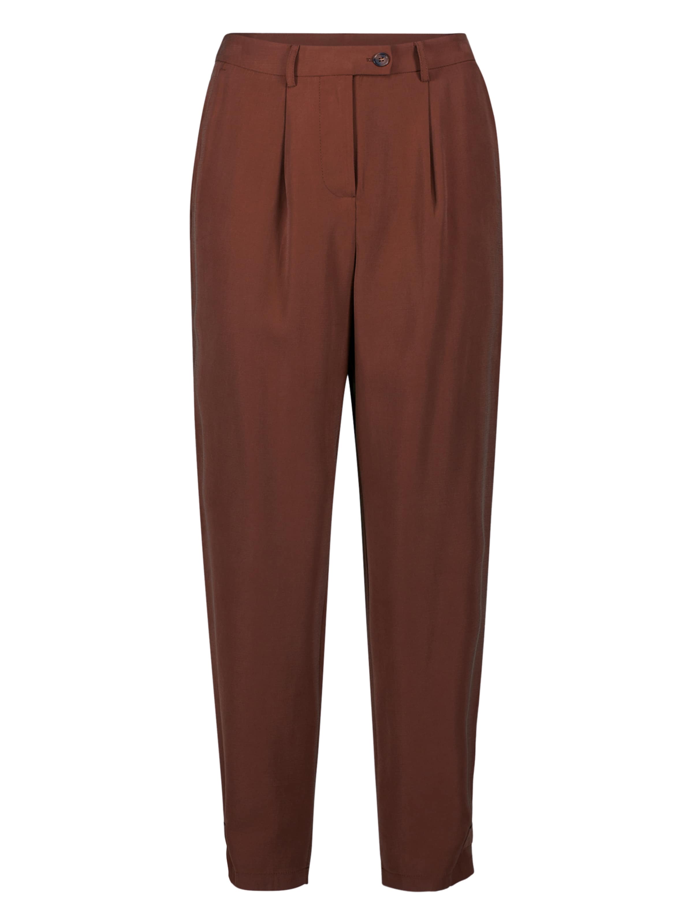 Skinny Pantalon zero en marron : devant