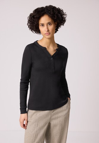 STREET ONE Shirt in Black: front