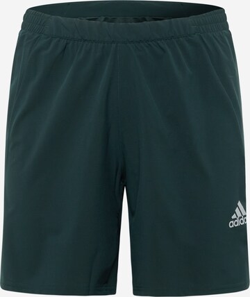 Pantaloni sport 'X-City' de la ADIDAS SPORTSWEAR pe verde: față