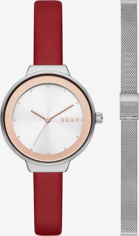 DKNY Analog Watch in Red: front