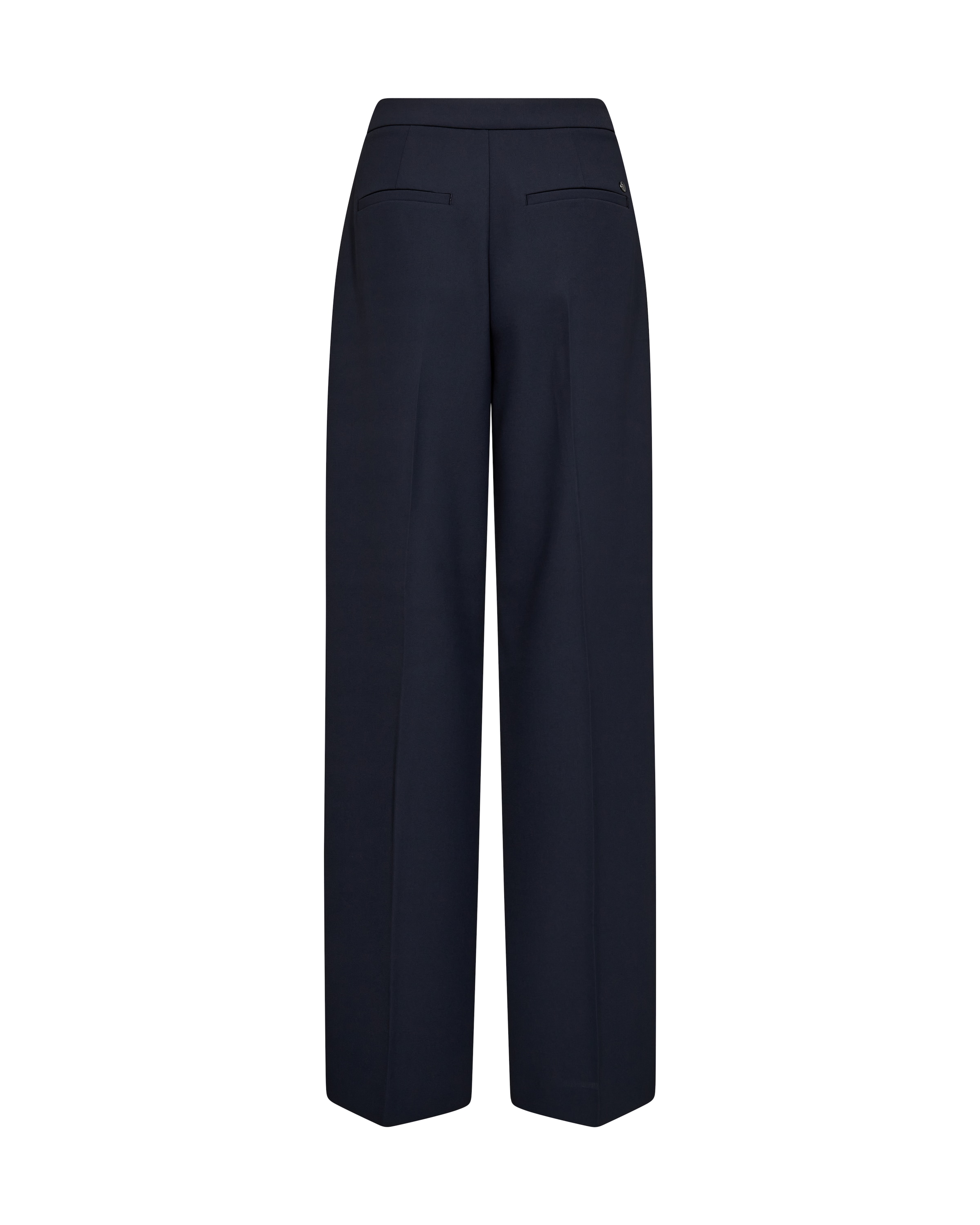 MOS MOSH Loosefit Suorat housut 'MMLeya Miley' värissä sininen