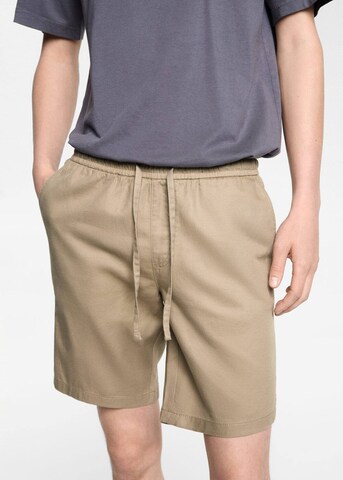 MANGO TEEN Regular Hose 'Monaco' in Beige