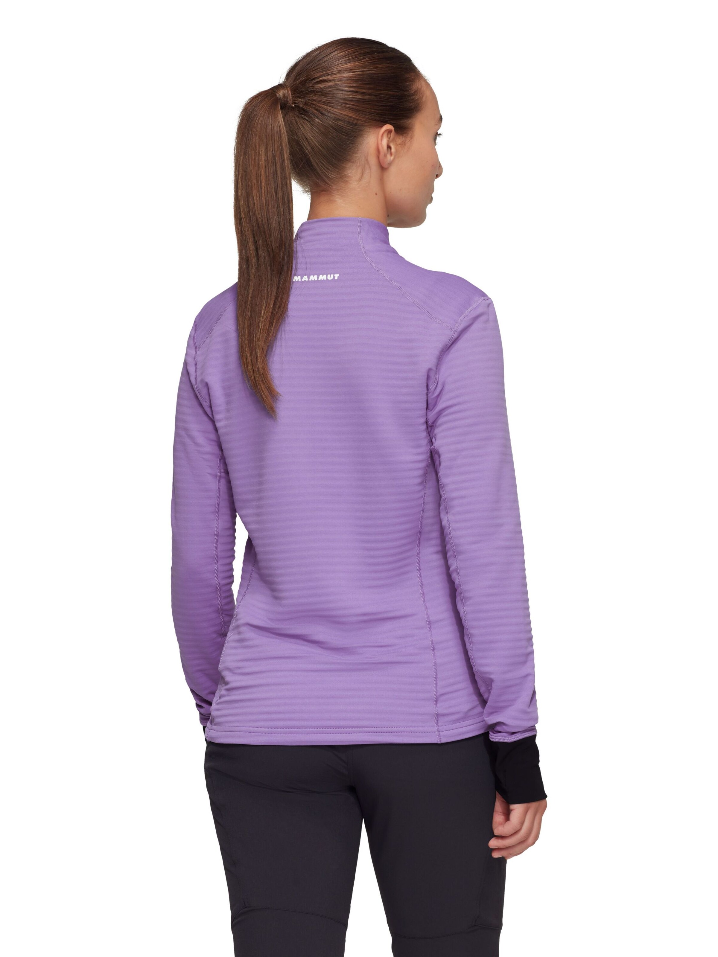 MAMMUT Athletic Fleece Jacket in Purple